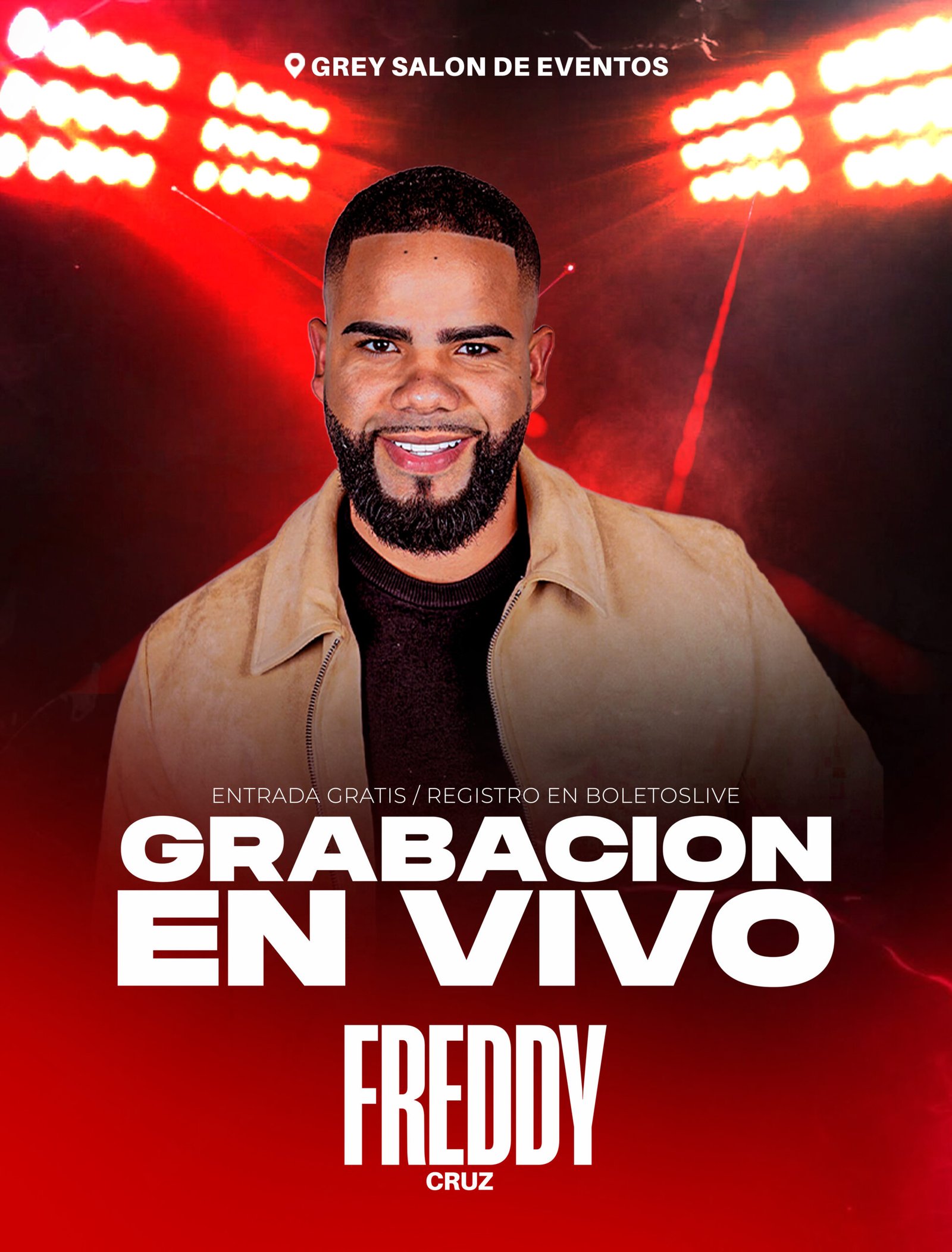 Grabación Especial - Freddy Cruz