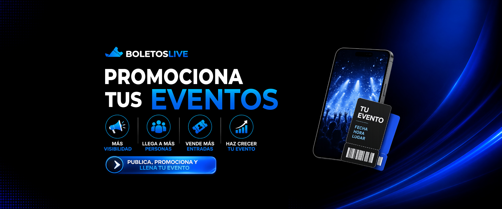 Evento destacado Boletos Live