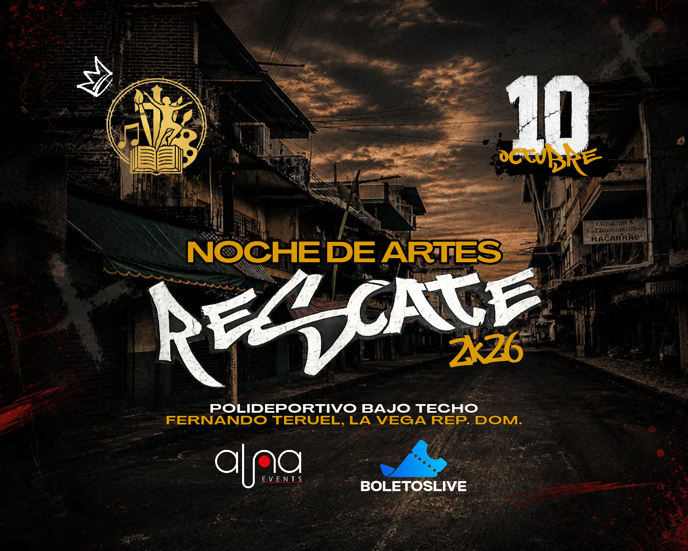 NOCHE DE ARTES: RESCATE 2K26