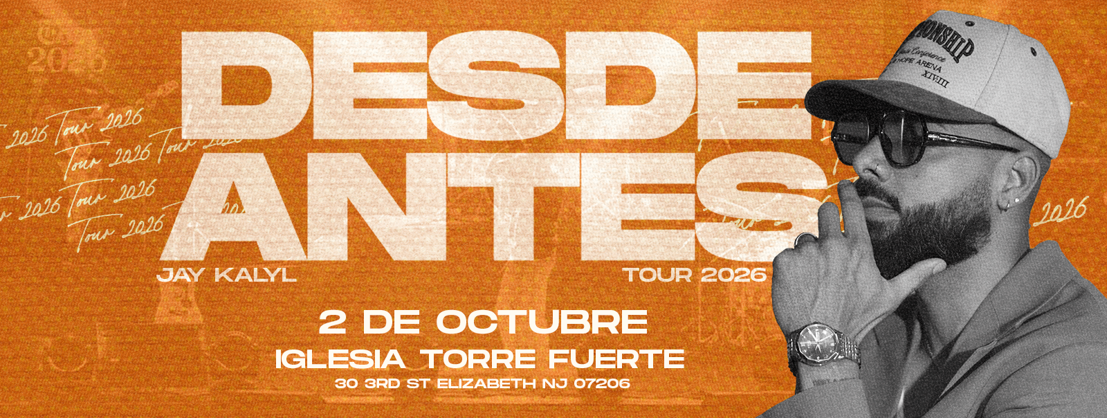 JAY KALYL | DESDE ANTES TOUR | NEW JERSY