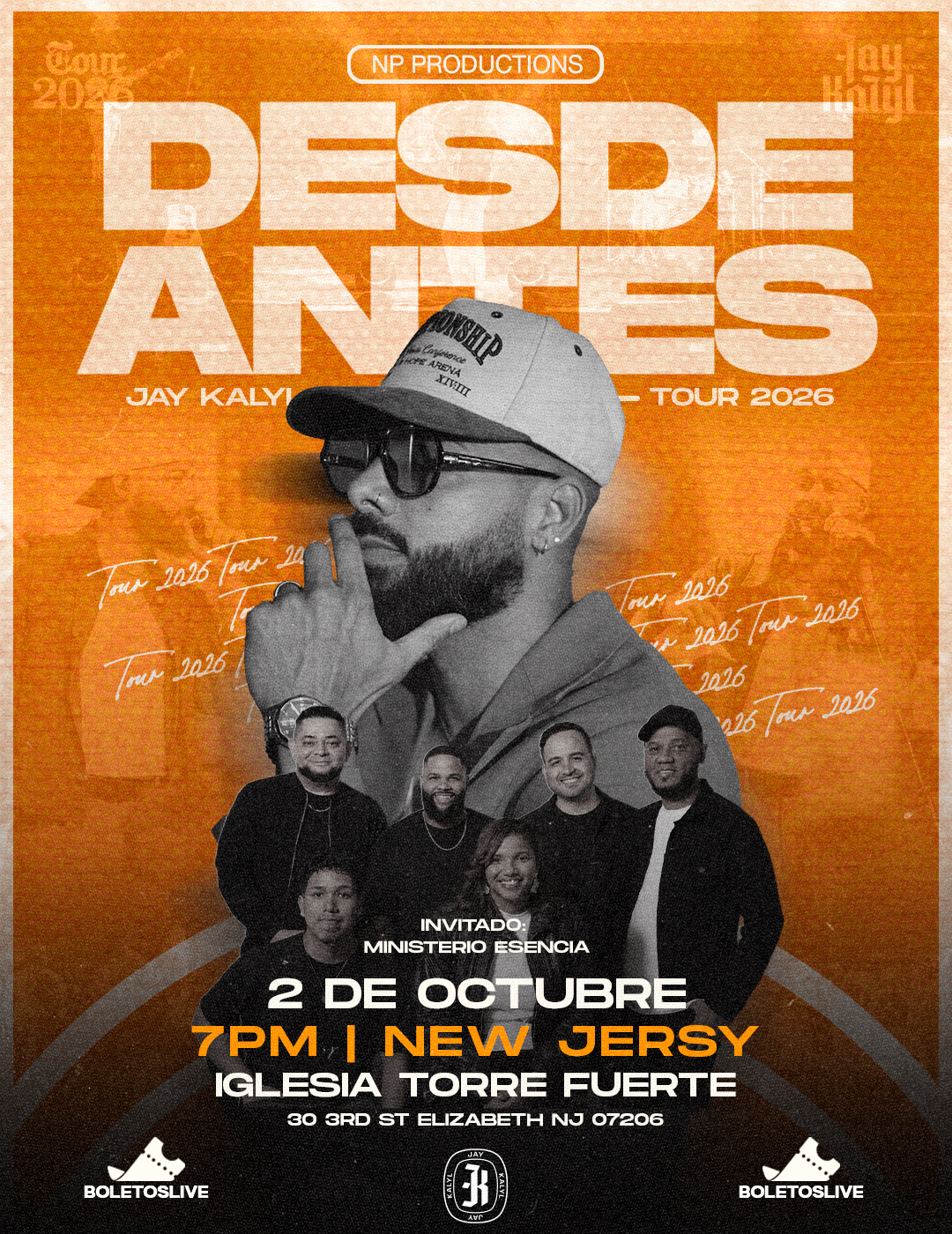 JAY KALYL | DESDE ANTES TOUR | NEW JERSY